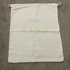 Chloe White Dust Bag